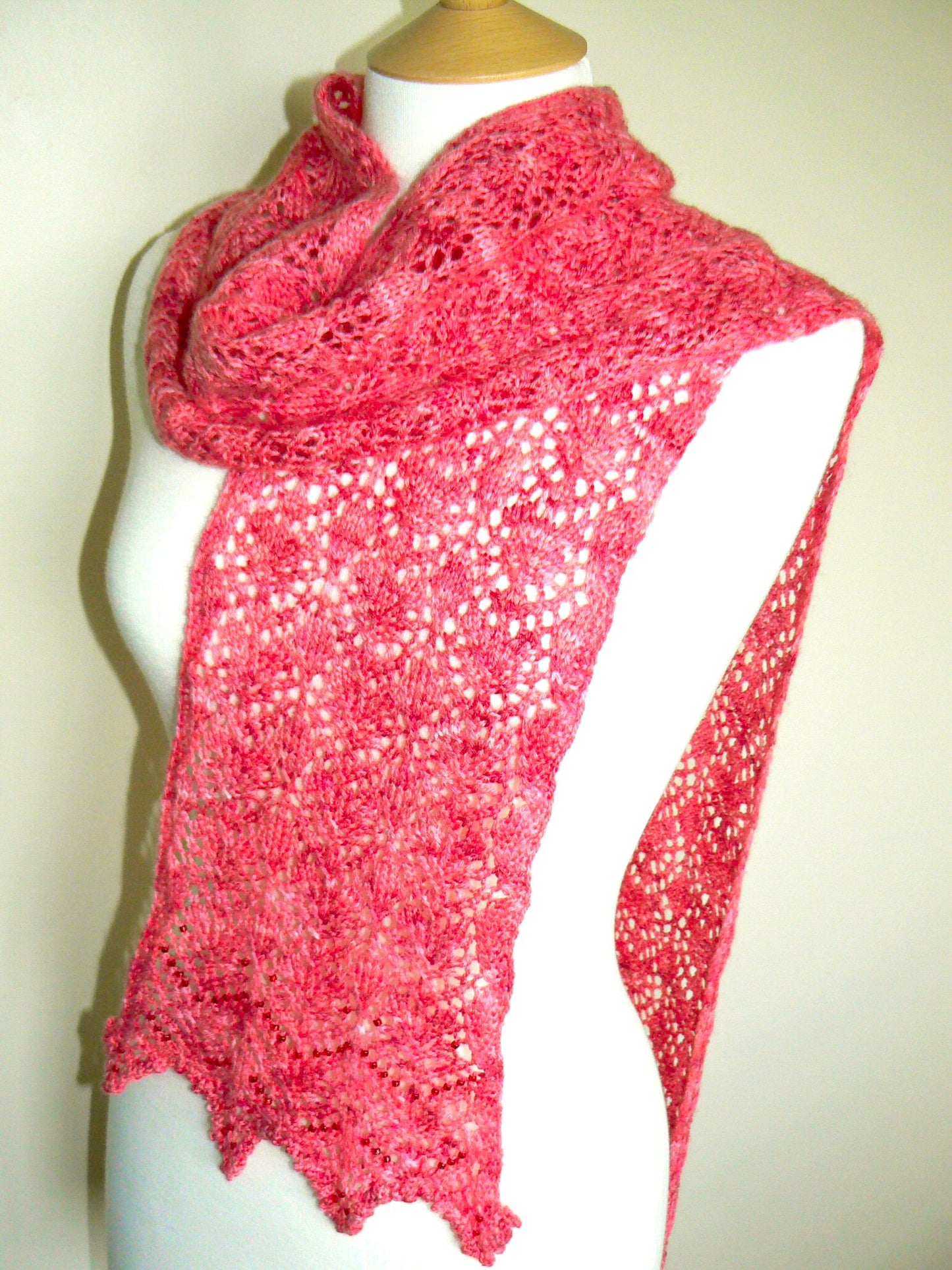 Jessica Lace Scarf Pattern