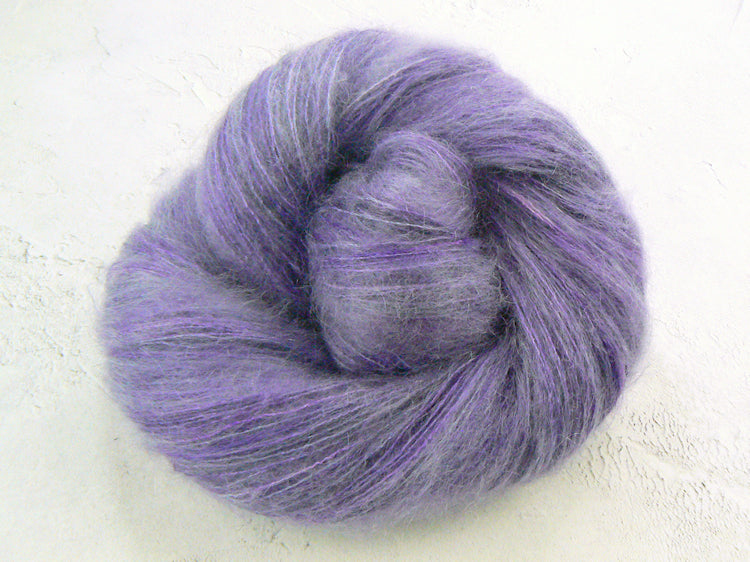 Purple Tulip, Mohair Silk Lace (MML)