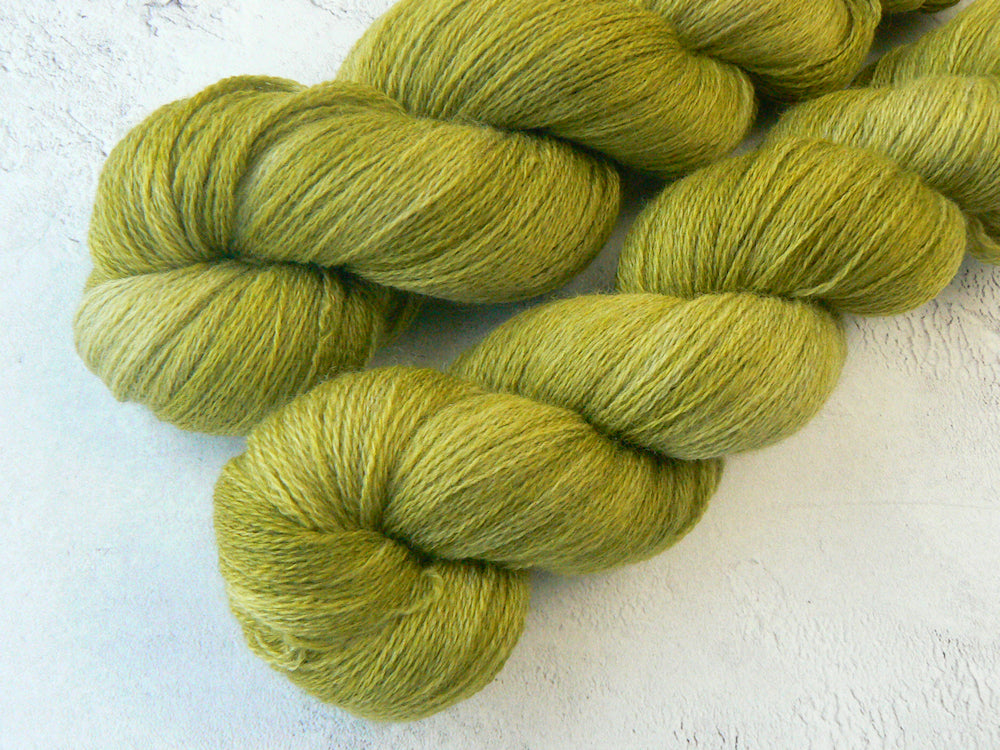 Rich Moss Green, Merino Fine Lace (MFL)