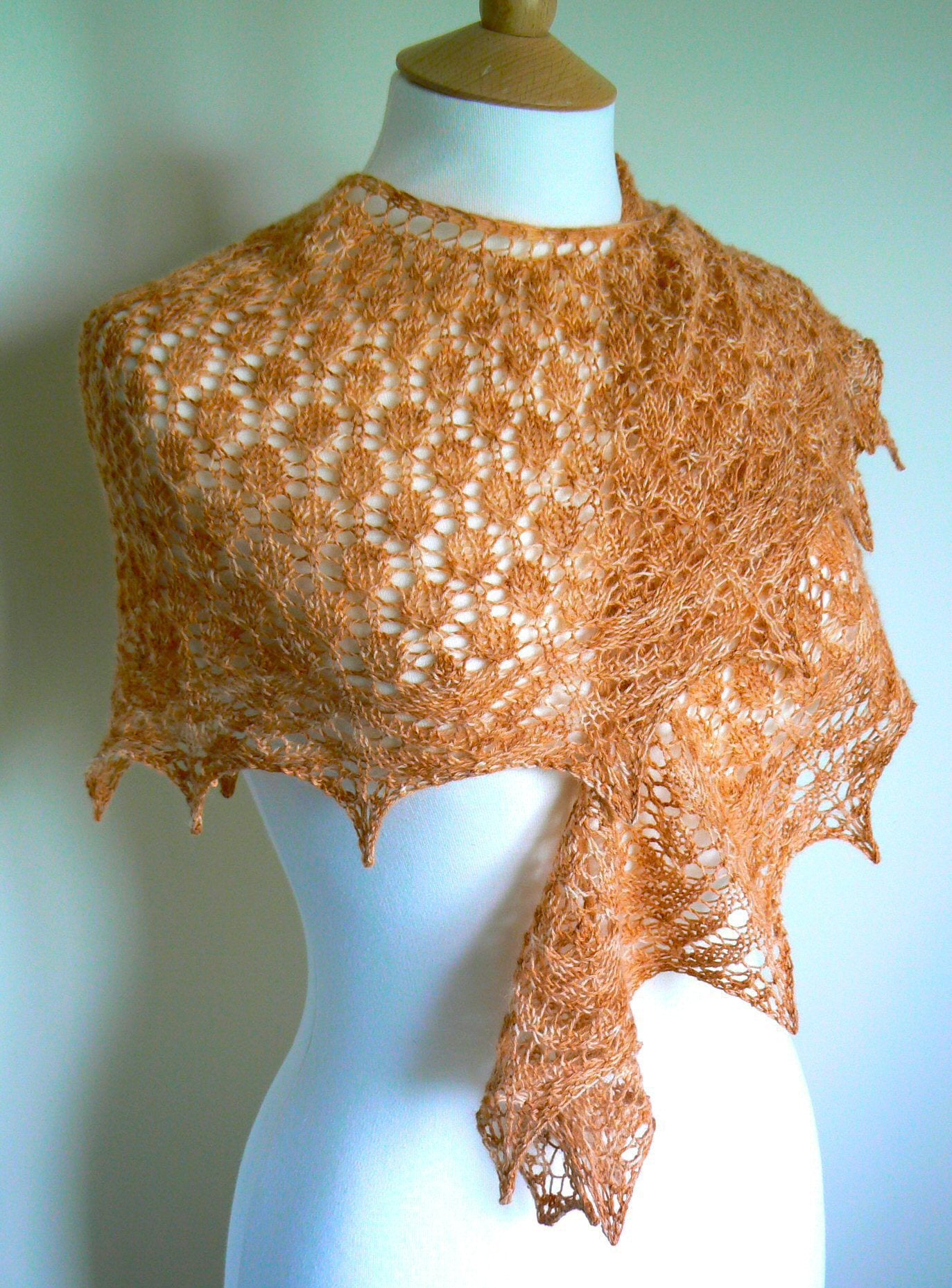 Megan Shawl Kit - Falklands Merino 4-ply