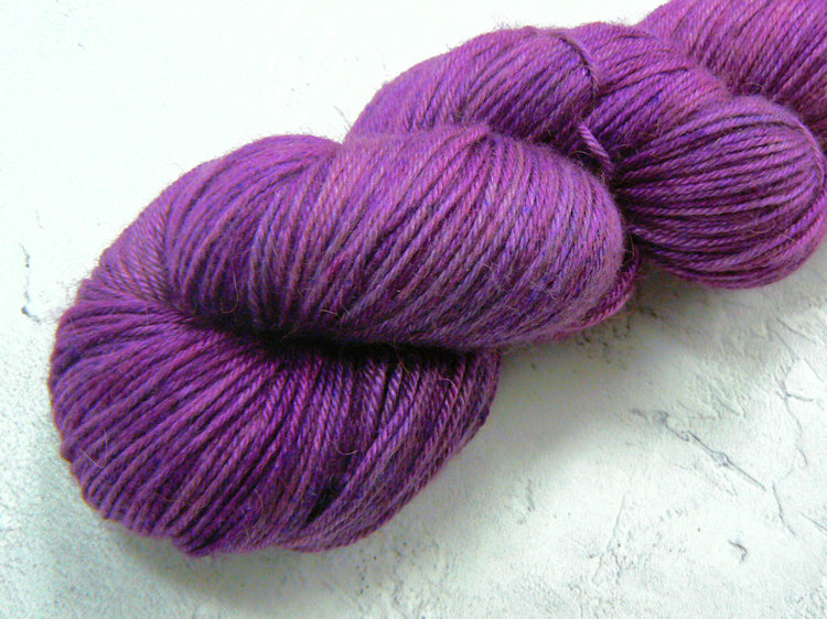 Positively Purple, Baby Camel Silk 4-ply (BCS)
