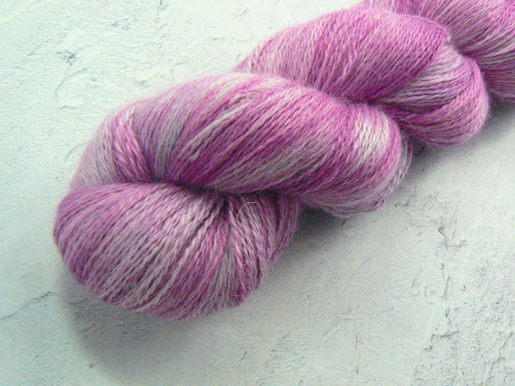 Pink Waterlily, Alpaca Silk Lace (PSL)
