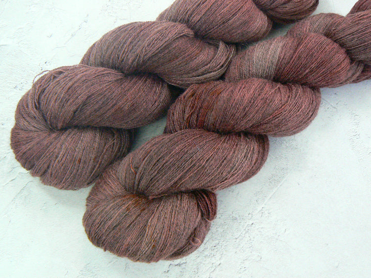 Maple Maelstrom, Wool Silk Cobweb Lace (WIL)
