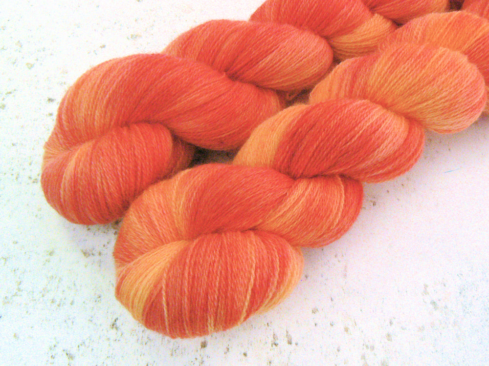 Peach Sorbet, Merino Fine Lace (MFL)