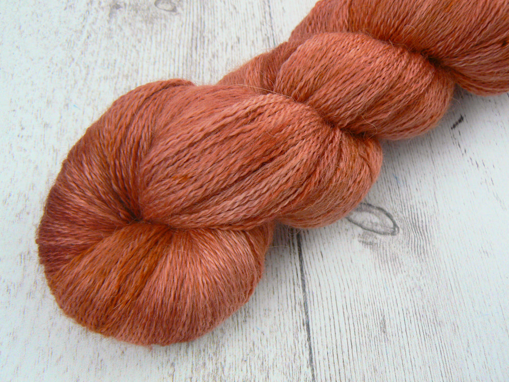 Soft Mahogany, Alpaca Silk Lace (PSL)
