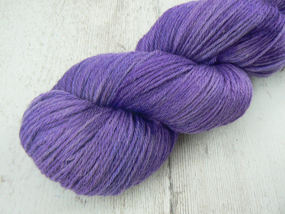 Perpetually Purple, Merino, Cashmere and Rose 4-ply (RCS)