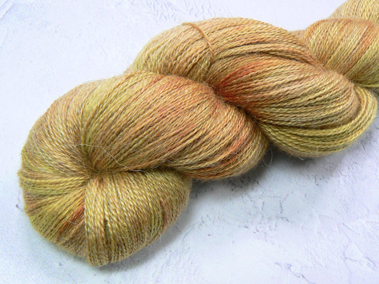 Autumn Moss, Baby Alpaca Silk Cashmere Lace