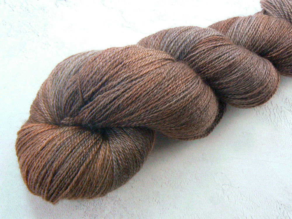 Bitter Chocolate Truffle, Merino Silk Yak Lace (MYL)