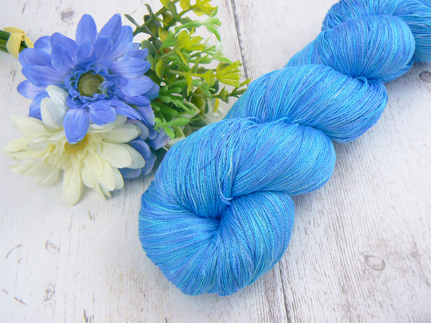 Riviera Sky, Fine Spun Silk Lace (SLL)