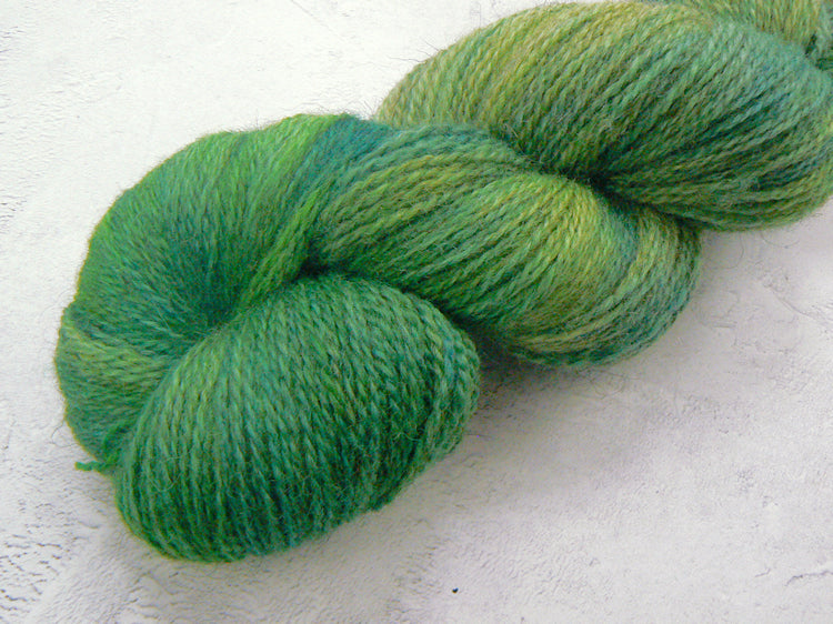 Forest Green, BFL Masham 4-ply (BMS)