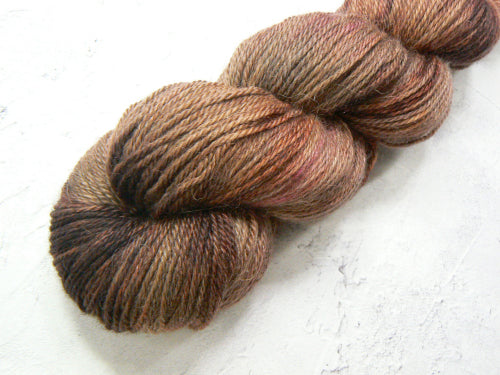 Chocolate Brownies, Baby Alpaca Silk Cashmere 4-ply (ACS)