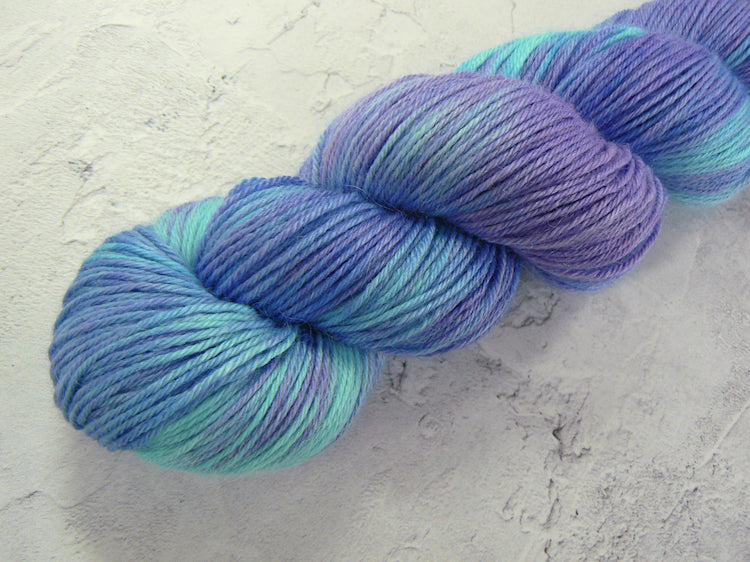 Aquamarine Sea, Falklands Merino Alpaca Silk 4-ply (FAS)