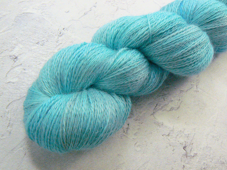 Pale Aqua, Alpaca Silk Lace (PSL)