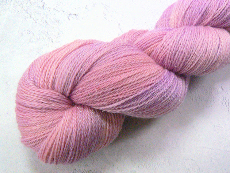 Sweet Peas, Merino Silk Sparkle Lace (SPL)