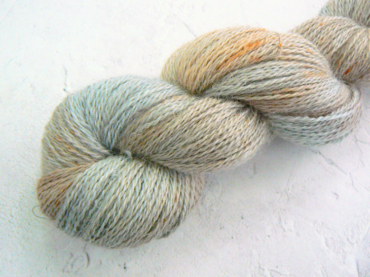 Norfolk Flint, British Suri Alpaca Silk 4-ply yarn (SUS)