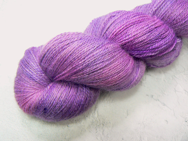 Antique Lavender, Baby Alpaca Silk Cashmere Lace