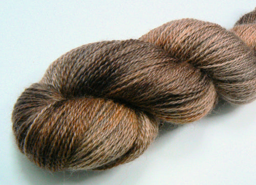 Bitter Chocolate Truffle, Corriedale Mohair 4-ply (COS)