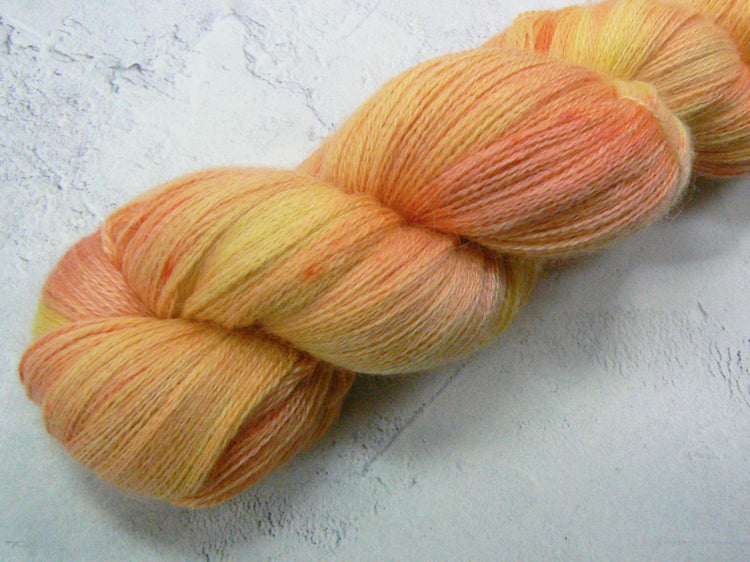 Golden Sunset, Suri Alpaca Merino Silk Fine (AML)
