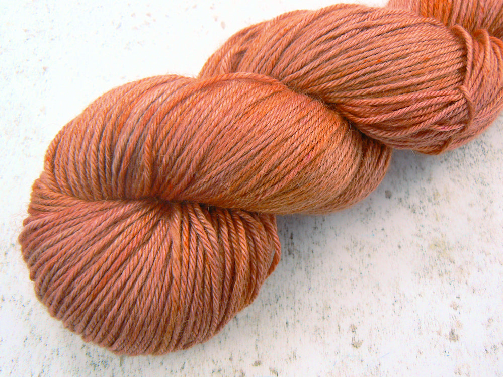 Russet and Rose, Baby Camel Silk 4-ply (BCS)