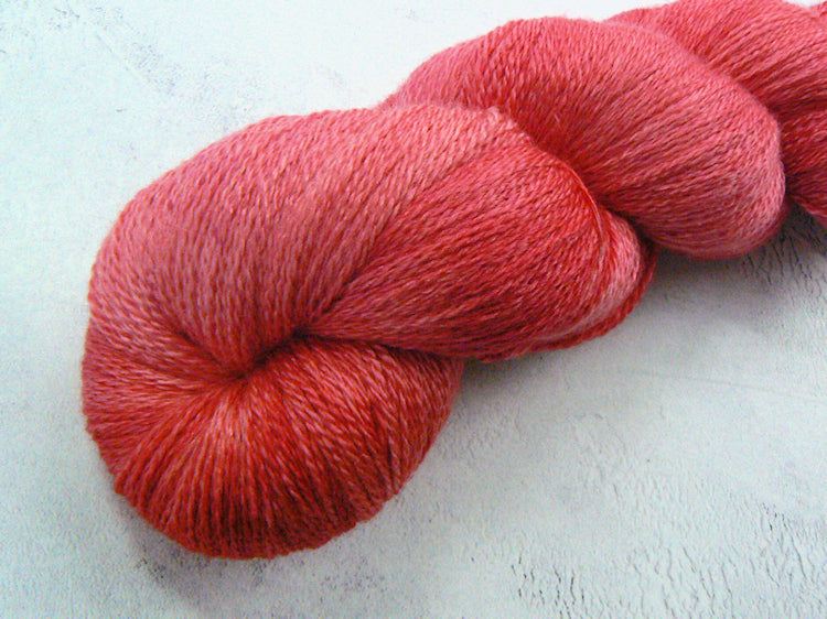 Red Poppies, Silky Merino Lace (SEL)