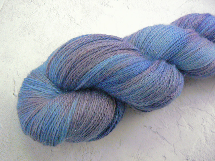 Winter Storm, Merino Silk Sparkle Lace (SPL)