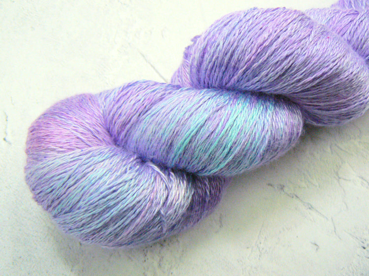 Summer Garden, Mulberry Silk Lace