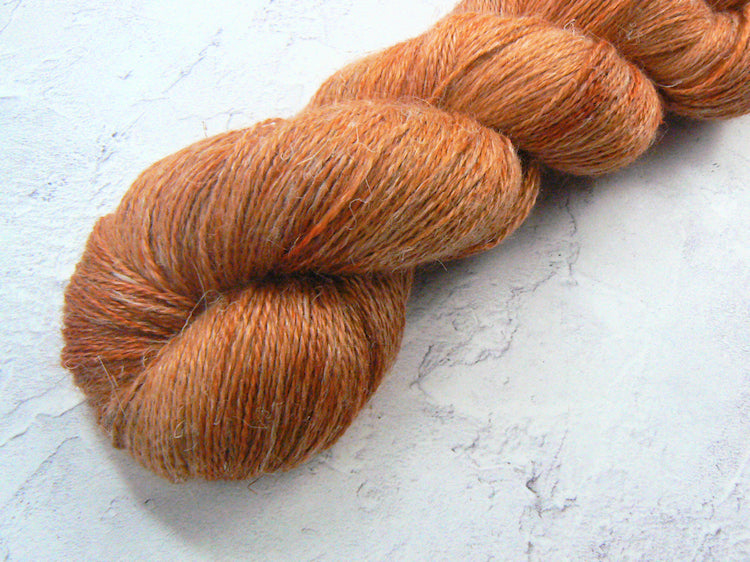 Nut Brittle, Alpaca Silk Linen Heavy Lace (HASL)