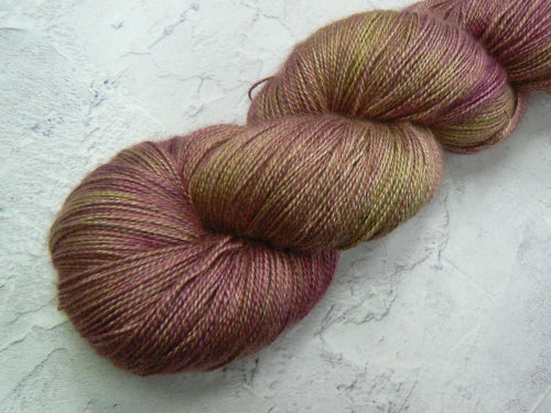 Mossy Plum, Baby Camel Silk Lace (BCL)