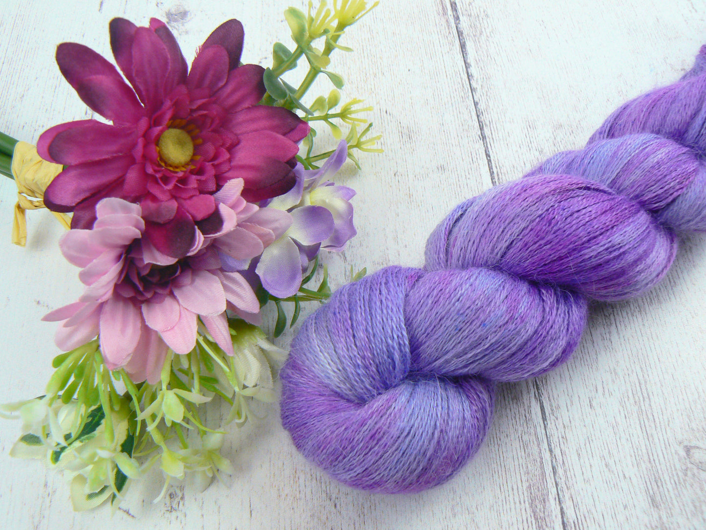 Winter's Eve, Alpaca Silk Cashmere Fine Lace