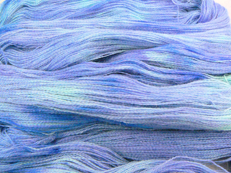 Tropical Paradise, Alpaca Silk Cashmere Fine Lace