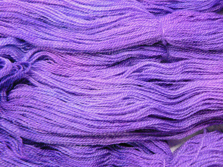 Truly Madly Sparkly Purple, Merino Silk Sparkle Lace (SPL)