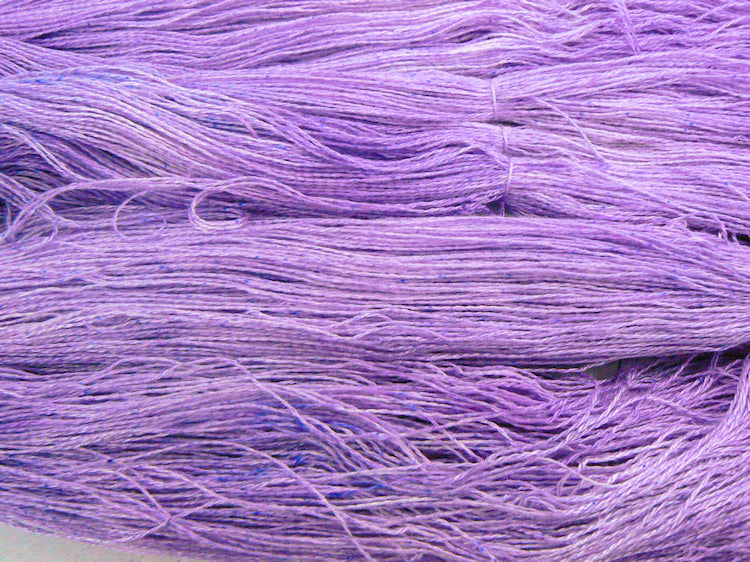 Lavender by Moonlight, Mulberry Silk Lace