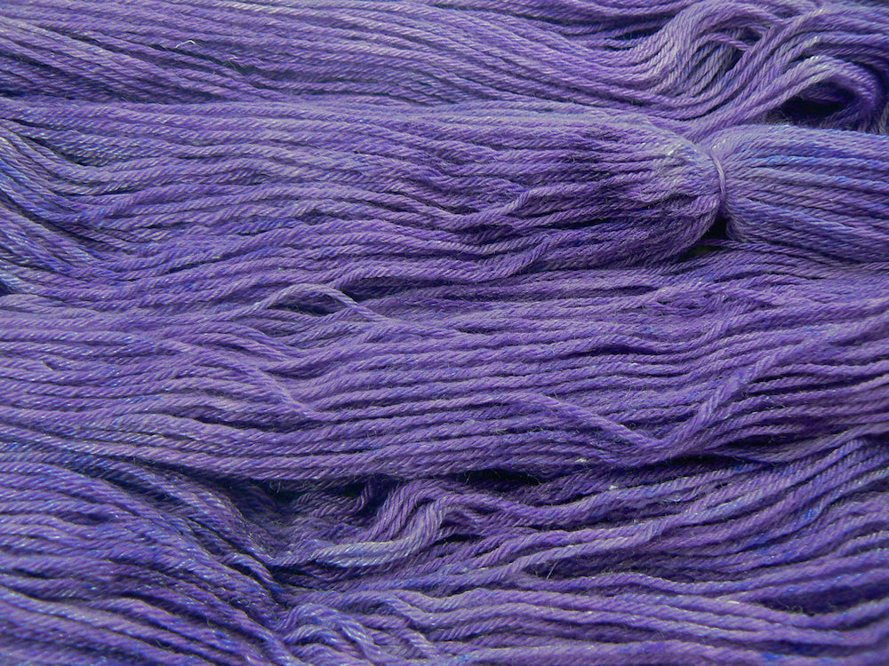 Perpetually Purple, Merino, Cashmere and Rose 4-ply (RCS)