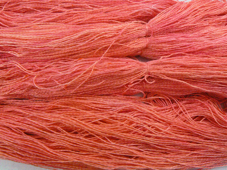 Blood Orange Sorbet, Mulberry Silk Lace