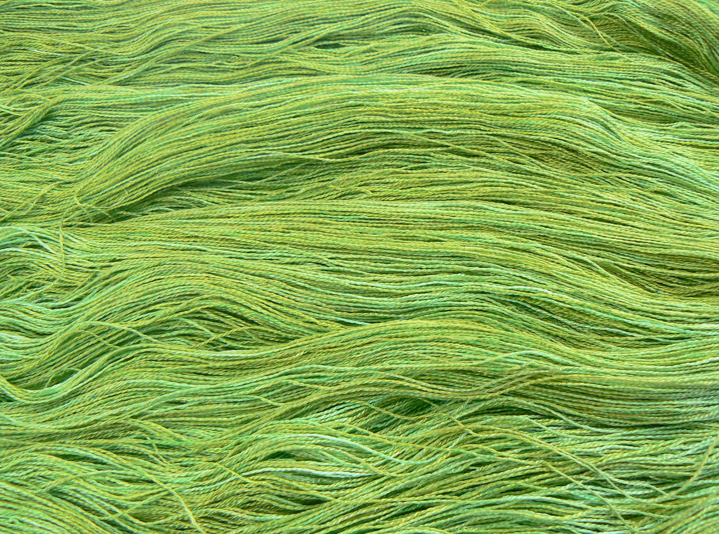 Fern Green, Fine Spun Silk Lace (SLL)
