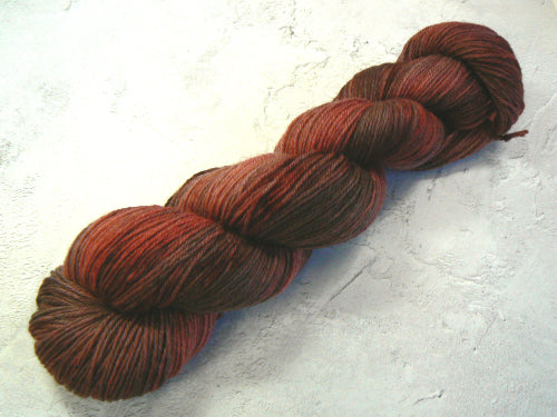 Rich Chocolate Brownie, Poldale Silk 4-ply (PWS)