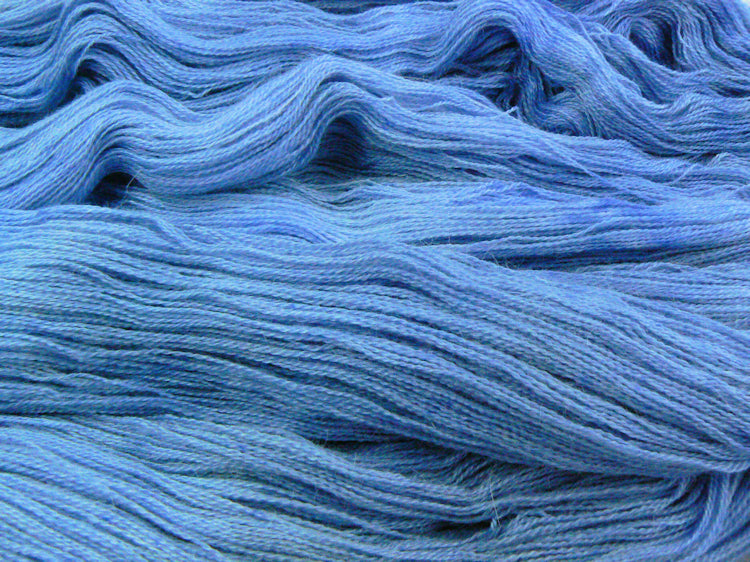 Sky Blues, Suri Alpaca Merino Silk Fine (AML)