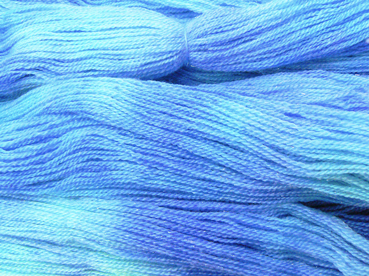 Tropical Paradise, Merino Silk Sparkle Lace (SPL)
