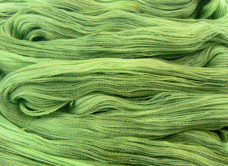 Lovely Leaves, Suri Alpaca Merino Silk Fine (AML)