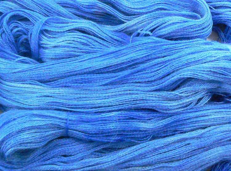 Sapphire Blues, Suri Alpaca Merino Silk Fine (AML)