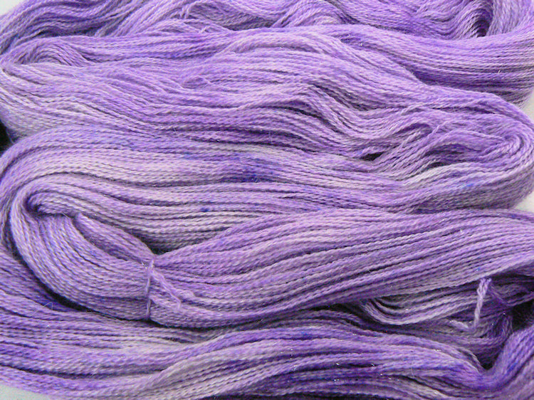 Lavender by Moonlight, Alpaca Silk Cashmere Sparkle Lace