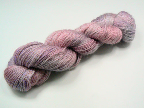 Rose in Silver, Corriedale Mohair 4-ply (COS)