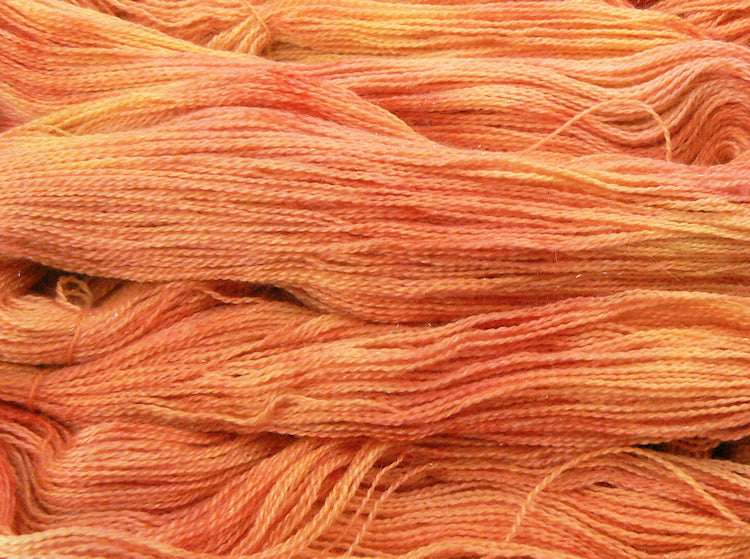 Autumn Gold, Alpaca Silk Cashmere Sparkle Lace