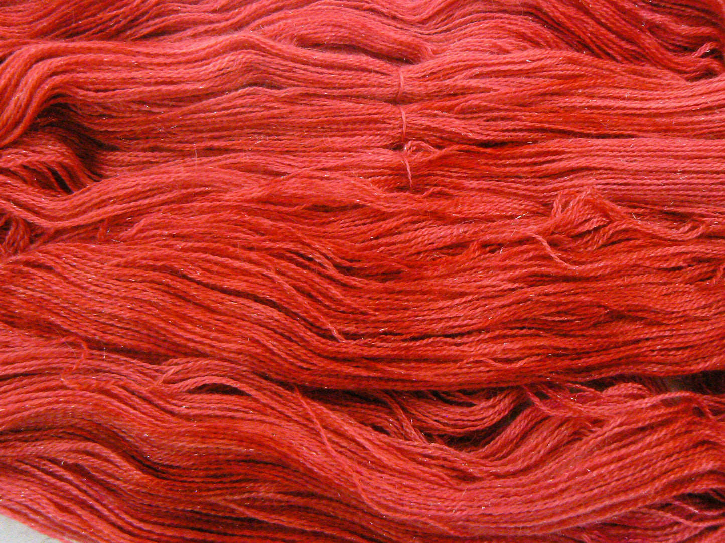 Ruby Goes for Red, Alpaca Silk Cashmere Sparkle Lace (APL)