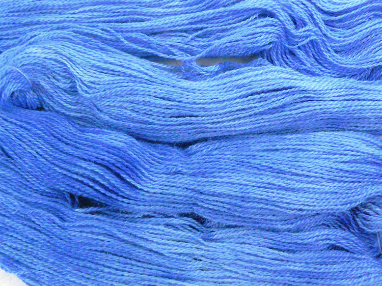 Sapphire Blues, British Alpaca Silk 4-ply (ASS)