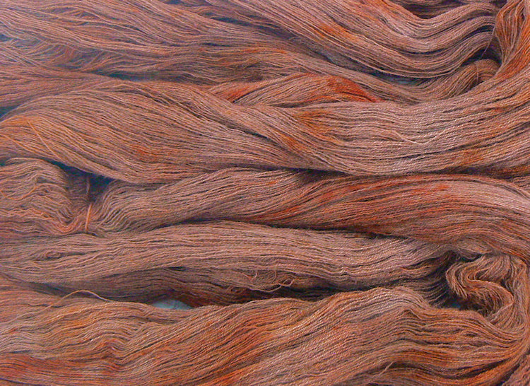 Nut Brittle, Wool Silk Cobweb Lace (WIL)