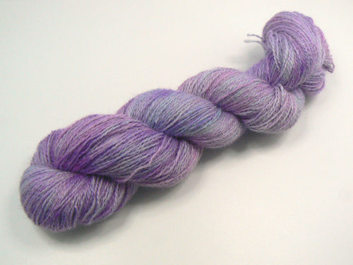 Pale Lavender Sky, British Suri Alpaca Silk 4-ply (SUS)