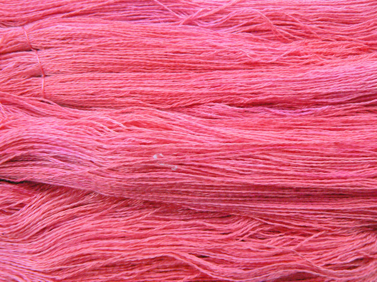 Geranium Pinks, Mulberry Silk Lace