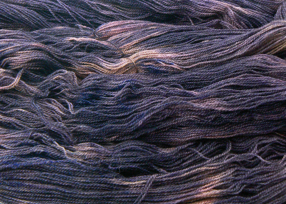 Into the Purple Night, Merino Silk Yak Lace (MYL)