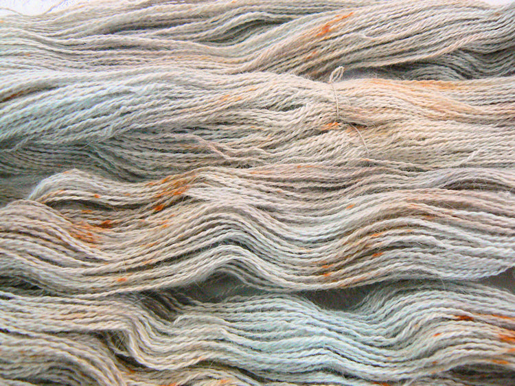 Norfolk Flint, British Suri Alpaca Silk 4-ply yarn (SUS)